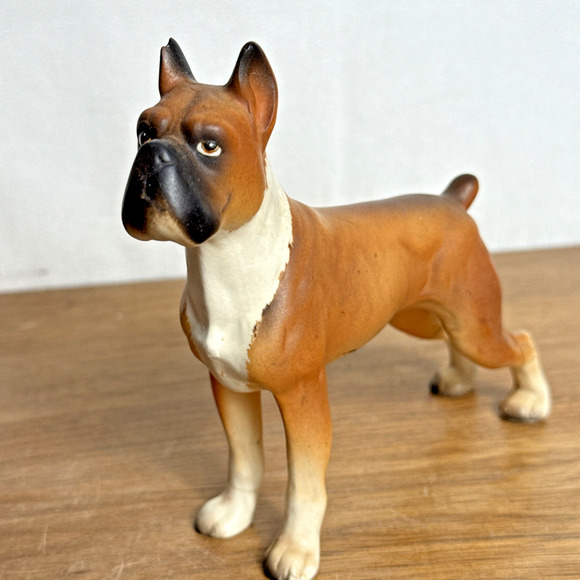Vintage Boxer Dog Figurines Marked Japan Ceramic Small Animal Decor 1970s READ - Picture 8 of 12